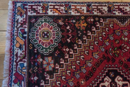 Hand-Knotted Qashgai Rug From Iran (Persian)