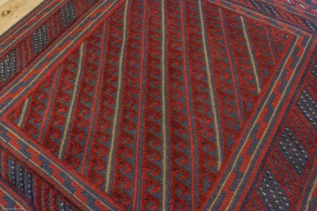 Hand-Made Mushwani Rug From Afghanistan