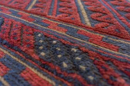 Hand-Made Mushwani Rug From Afghanistan