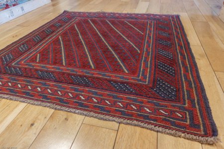 Hand-Made Mushwani Rug From Afghanistan