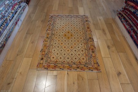 Hand-Made Fine Mushwani Rug From Afghanistan