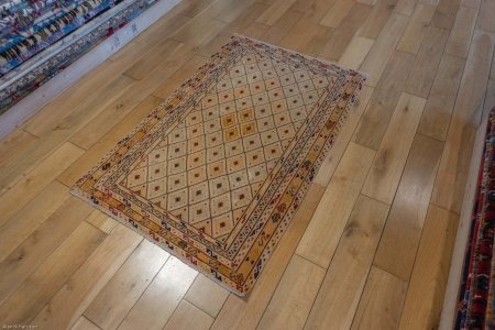 Hand-Made Fine Mushwani Rug From Afghanistan