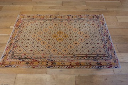 Hand-Made Fine Mushwani Rug From Afghanistan