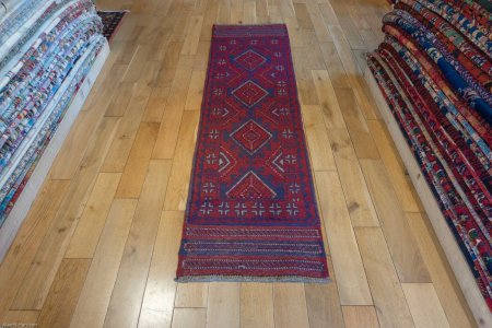 Hand-Knotted Mushwani Runner From Afghanistan