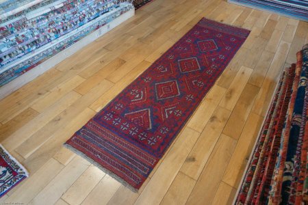 Hand-Knotted Mushwani Runner From Afghanistan