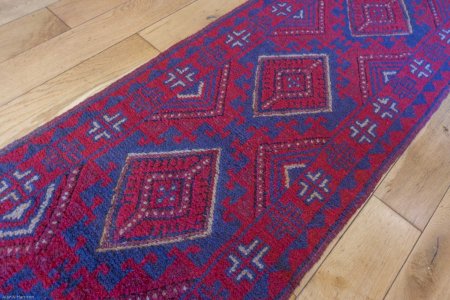 Hand-Knotted Mushwani Runner From Afghanistan