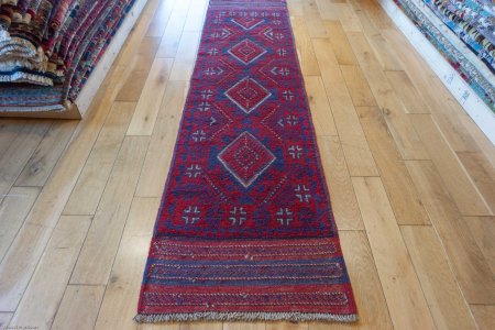 Hand-Knotted Mushwani Runner From Afghanistan