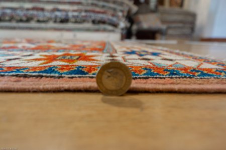 Hand-Knotted Fine Afghan Rug From Afghanistan