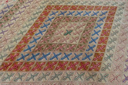 Hand-Made Fine Mushwani Rug From Afghanistan