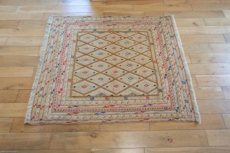 Hand-Made Fine Mushwani Rug From Afghanistan