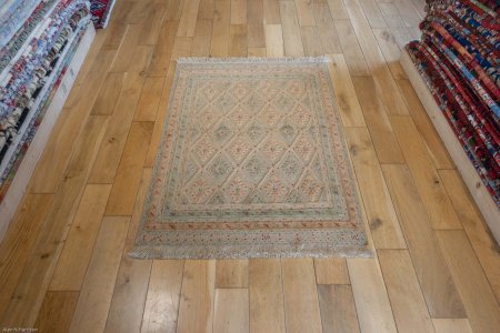 Hand-Made Fine Mushwani Rug From Afghanistan