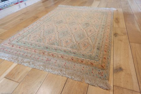 Hand-Made Fine Mushwani Rug From Afghanistan