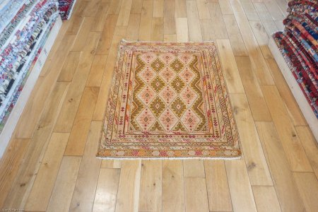 Hand-Made Fine Mushwani Rug From Afghanistan