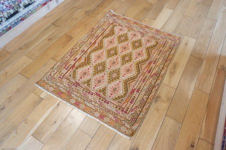 Hand-Made Fine Mushwani Rug From Afghanistan