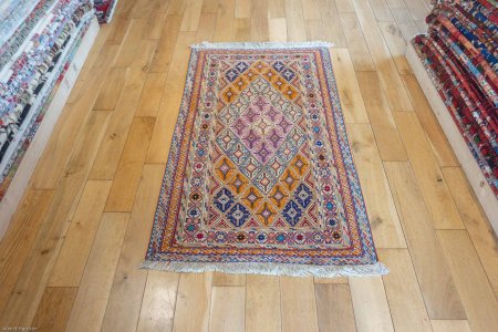 Hand-Made Fine Mushwani Rug From Afghanistan