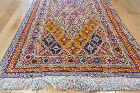 Hand-Made Fine Mushwani Rug From Afghanistan