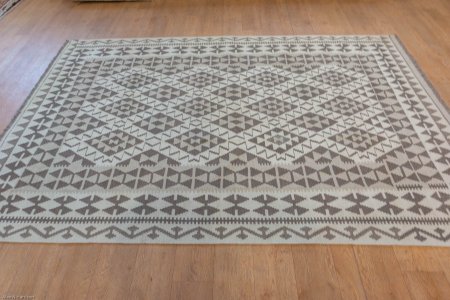 Hand-Made Mazar Kilim From Afghanistan