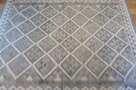 Hand-Made Mazar Kilim From Afghanistan