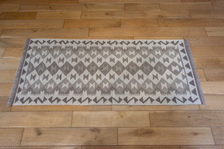 Hand-Made Mazar Kilim From Afghanistan