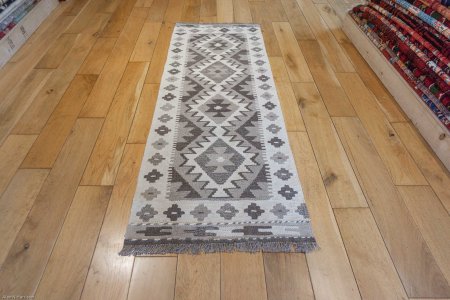 Hand-Made Mazar Kilim From Afghanistan