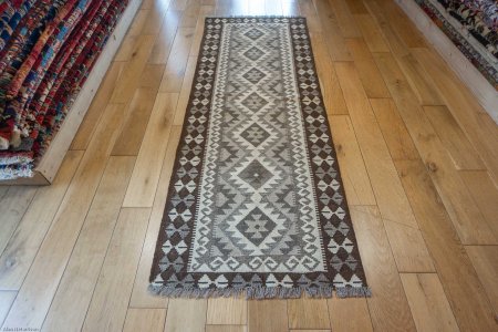 Hand-Made Mazar Kilim From Afghanistan