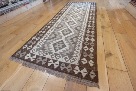 Hand-Made Mazar Kilim From Afghanistan