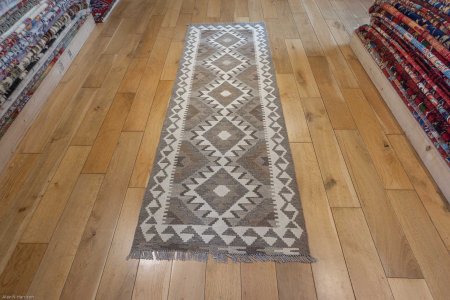 Hand-Made Mazar Kilim From Afghanistan