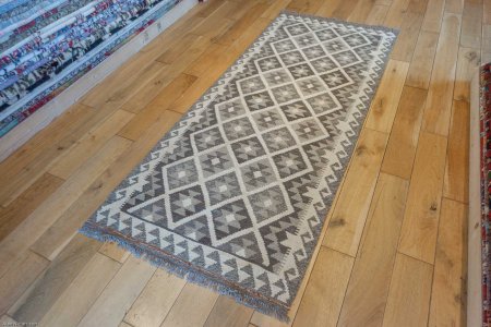 Hand-Made Mazar Kilim From Afghanistan