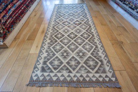 Hand-Made Mazar Kilim From Afghanistan