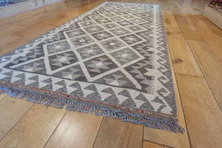 Hand-Made Mazar Kilim From Afghanistan