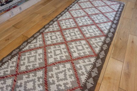 Hand-Made Mazar Kilim From Afghanistan