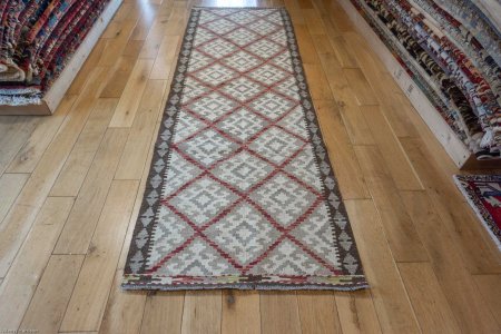 Hand-Made Mazar Kilim From Afghanistan