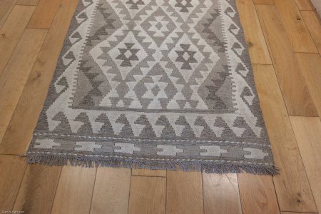 Hand-Made Mazar Kilim From Afghanistan