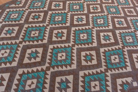 Hand-Made Mazar Kilim From Afghanistan