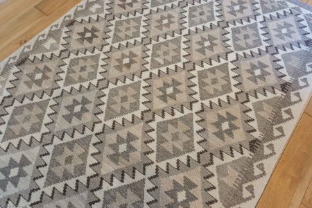 Hand-Made Mazar Kilim From Afghanistan