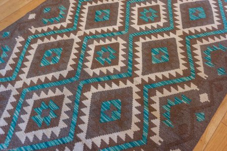 Hand-Made Mazar Kilim From Afghanistan