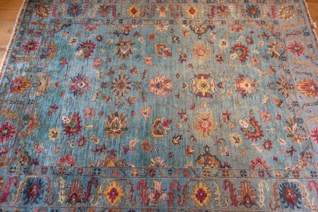 Hand-Knotted Sultanabad Rug From Afghanistan