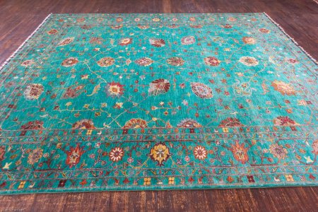 Hand-Knotted Sultanabad Rug From Afghanistan