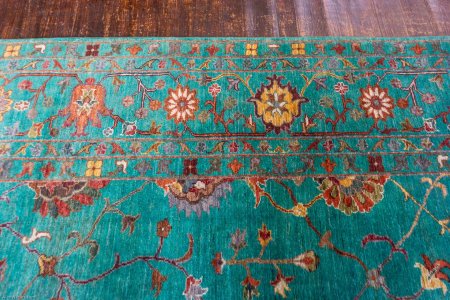 Hand-Knotted Sultanabad Rug From Afghanistan