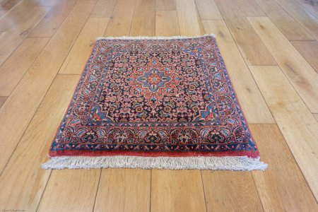 Hand-Knotted Fine Bidjar Rug From Iran (Persian)