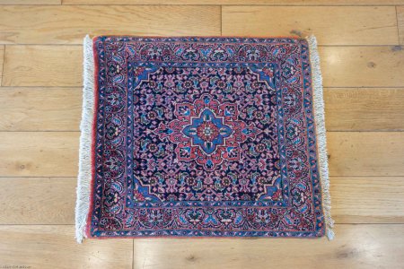 Hand-Knotted Fine Bidjar Rug From Iran (Persian)