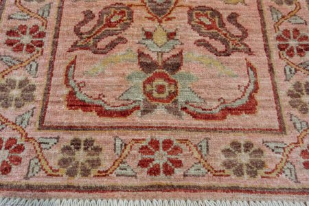 Hand-Knotted Chubi Rug From Afghanistan