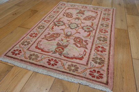 Hand-Knotted Chubi Rug From Afghanistan
