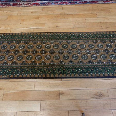 Hand-Knotted Chubi Rug From Afghanistan