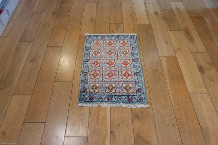 Hand-Knotted Chubi Rug From Afghanistan