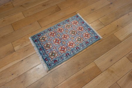 Hand-Knotted Chubi Rug From Afghanistan