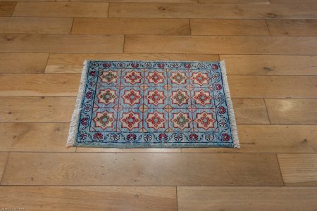 Hand-Knotted Chubi Rug From Afghanistan