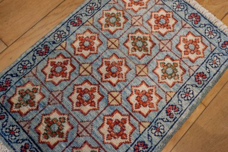 Hand-Knotted Chubi Rug From Afghanistan