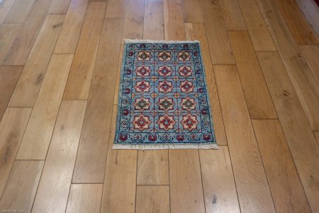 Hand-Knotted Chubi Rug From Afghanistan