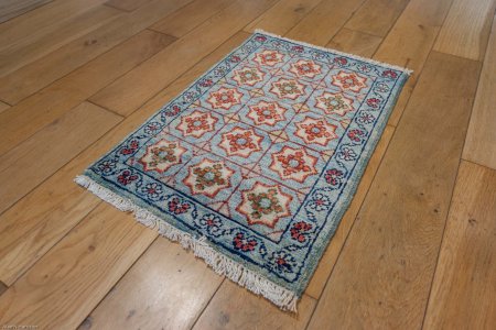 Hand-Knotted Chubi Rug From Afghanistan